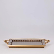 Selim Julia Aynalı Tepsi Altın