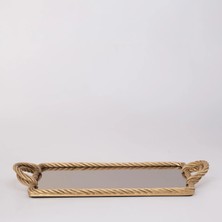 Selim Nexus Aynalı Tepsi Altın