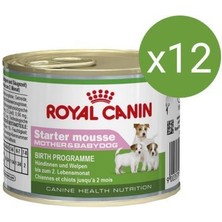Royal Canin Starter Mousse Mother Babydog Yavru Köpek Konservesi 195 gr x 12