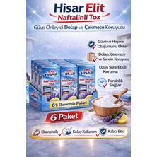 Popüler Sepet Hisar Elit Naftalinli Toz Güve Önleyici Dolap ve Çekmece Koruyucu 6 Adet
