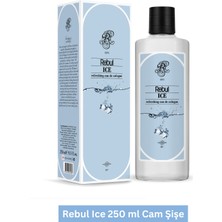 Rebul Ice (Buz) 250 ml Cam Şişe Kolonya 80°