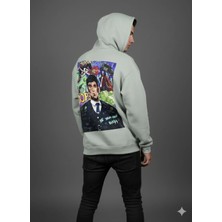 Lenithra Thomas Shelby Sırt Baskılı Unisex Oversize Hoodie