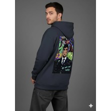 Lenithra Thomas Shelby Sırt Baskılı Unisex Oversize Hoodie