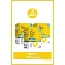 Ocean D3K2 Damla 20 ml 3 Adet