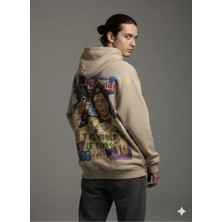 Lenithra Tony Montana Sırt Baskılı Unisex Oversize Hoodie