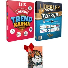 Liderler Karması 2025 Model Trend Karma Lgs 4 Deneme ve Lgs Türkçe Deneme Defter Hediyeli Set