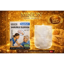 Comfort Çiçek Özlü Sabunlu Eldiven 10 Adet