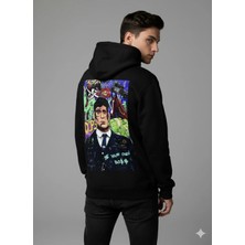 Lenithra Thomas Shelby Sırt Baskılı Unisex Oversize Hoodie