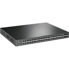 TP-Link Tp-Lınk Omada TL-SG3452P 48 Port Gıgabıt L2+ 4 Port 1gb Sfp Uplınk 384W Poe Yönetilebilir Rackmount Swıtch