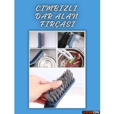 Keskon Çok Fonksiyonlu Temizlik Fırçası | Derz, Fayans, Zemin ve Banyo Oluk Temizleyici Aparat