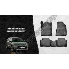 paspasgarajı Paspasgaraji Kia Niro Hibrit 2021- Sonrası 3D Havuzlu Paspas