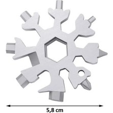 Özfırat Pvc Yapı Kar Tanesi Çok Amaçlı Anahtarlık Açacak