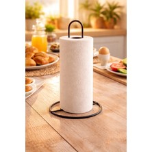 Atacı Home Paslanmaz Siyah Kağıt Rulo Havluluk Metal Havlu Kağıt Peçetelik Tezgah Üstü Kağıt Havluluk