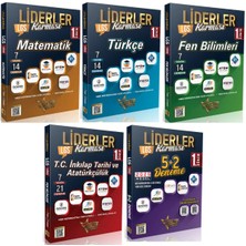Liderler Karması 2025 Model Lgs 1. Dönem 5+2 Tüm Dersler ve Branş Denemeleri Seti (5 Kitap)