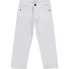 Civil Boys 5 Cep Basic 2-5 Yaş Pantolon - Beyaz