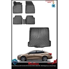 Rizline Ford Focus 2018 Sonrası Sağ Yolcuda Klips Yok Ince Stepne Tamir Kitsiz - Sedan Bagaj Havuzu ve Havuzlu Paspas