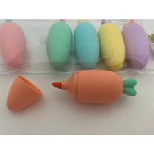 Özfırat Pvc Yapı Havuç Tasarımlı Fosforlu Kalem Seti