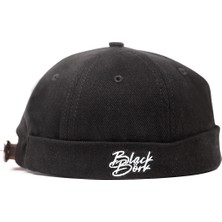BlackBörk Siyah Docker Şapka