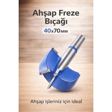 Eco Lounge Ahşap Freze Bıçağı - 40X70 Mm, Yüksek Kaliteli Ahşap Işleriniz Için Ideal