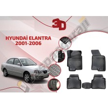 paspasgarajı Paspasgaraji Hyundai Elantra 3D Havuzlu Paspas 2001-2006 Arası