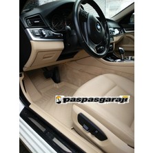 paspasgarajı Paspasgaraji Bmw 5 Serisi F10 Bej 3D Havuzlu Paspas 2009-2012 Ara
