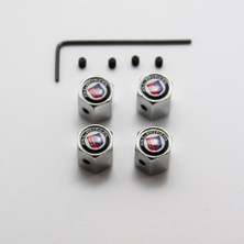 Ripido Bmw Alpina Sibop Kapağı Gümüş Renk Alyanlı Model Hafif ve Şık Tasarım Çalınmaya Karşı Güvenli