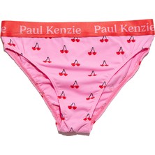 Paul Kenzie Valentine Collection - Kadın Slip Külot - Cherries On Top