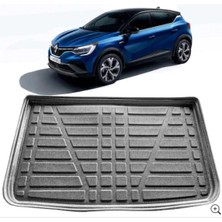 paspasgarajı Paspasgaraji Renault Captur Üst 3D Bagaj Havuzu 2021 Sonrası