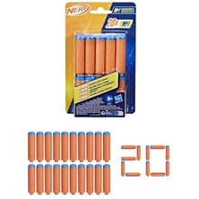 Montreal Nerf N-Serisi N1 Sünger Dart 20'li Yedek Paket ( 1 Adet )