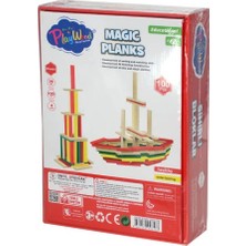 NessiWorld ONY-358AHŞAP 100 Parça Sihirli Bloklar