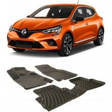 paspasgarajı Paspasgaraji Yeni Renault Clio 5 3D Havuzlu Paspas 2020-SONRASI