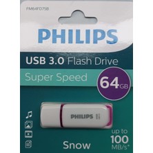 Philips Phılıps 64 GB Usb3.0 Flash Drive Super Speed