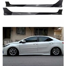 🚗 Toyota Corolla Custom Yan Marşpiyel | Şık Tasarım & Dayanıklı Plastik | Boyasız