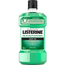 Listerine Diş Eti Bakımı Ağız Suyu Hafif Tat 500 ml Antibakteriyel Etki ve Plak Karşıtı Koruma