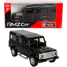 Montreal 1:32 Rmz City Jeep Serisi Die Cast Çek Bırak Model (Siyah Land Rover Defender) ( 1 Adet )