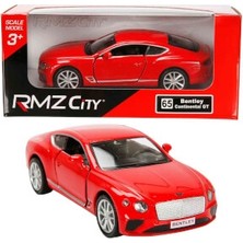 Montreal 1:32 Rmz City Avrupa Serisi Die Cast Çek Bırak Mod (Kırmızı Bentley Continental Gt) ( 1 Adet )