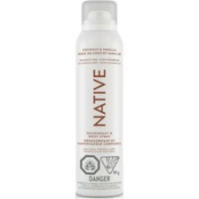 Native Youth Natıve Whole Body Coconut & Vanılla Sprey Deodorant 99 G