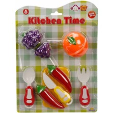 NW NessiWorld Little Chef Kesme Tahtalı Sebze ve Meyve Seti