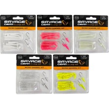 Savage Gear Lrf Micro Sandeel Kit 12 Adet (1+1.5+5) Silikon Balık