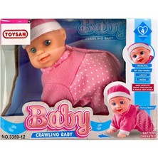 NessiWorld Pilli Emekleyen Sesli Bebek