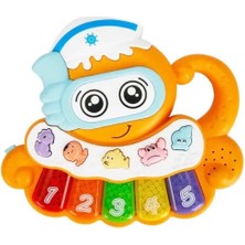 NessiWorld Sesli ve Işıklı Piyanolu Ahtapot