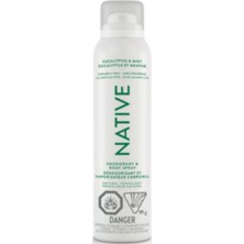 Native Youth Natıve Whole Body Eucalyptus & Mınt Sprey Deodorant 99 gr