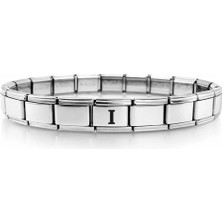 Özfırat Pvc Yapı I Harfli Çelik Bileklik – Kişiye Özel Baş Harf Bileklik – Paslanmaz Çelik Zarif Kadın Bileklik