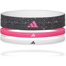 Gymstick Adidas 3'lü Pembe Siyah Beyaz Saç Bandı ADAC-16160