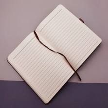 Özfırat Pvc Yapı Tarihsiz Ajanda Defter Beyaz Gri Renk