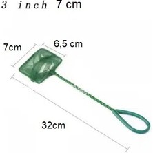 NessiWorld Akvaryum Balık Yakalama Kepçesi 3 Inç 7 cm