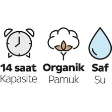 NessiWorld Bio Natural Bebek Bezi Fırsat Paketi 2 Beden 3-6 kg 48 Adet
