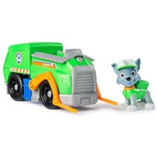 Montreal Paw Patrol Rocky Figürü ve Geri Dönüşüm Kamyonu 6071213 ( 1 Adet )