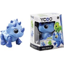 NessiWorld Sıl 88592 Silverlit Sesli ve Işıklı Elektronik Robot Dino Heads Up -Necotoys