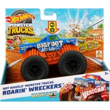 Montreal Hot Wheels Monster Trucks Kükreyen Arabalar Serisi (Big Foot HMM53) ( 1 Adet )